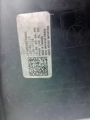 Second-hand car spare part right headlight for dodge caliber 2.0 16v crd cat oem iam references 05303740al  