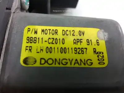 Second-hand car spare part driver left window regulator for ssangyong korando (ck) 2.0 e-xdi oem iam references 98811cz010  