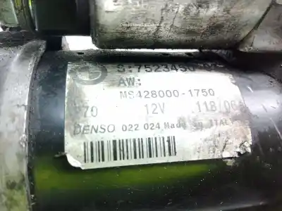 Pezzo di ricambio per auto di seconda mano motorino di avviamento per bmw 3 (e90) 318 d riferimenti oem iam ms4280001750  