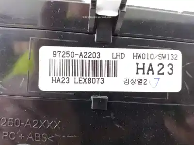 Peça sobressalente para automóvel em segunda mão comando de sofagem (chauffage / ar condicionado)  por kia pro cee´d jd 1.0 t-gdi referências oem iam 97250a2203  