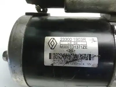 Peça sobressalente para automóvel em segunda mão motor de arranque por dacia lodgy (js_) 1.6 lpg referências oem iam 233001903r  