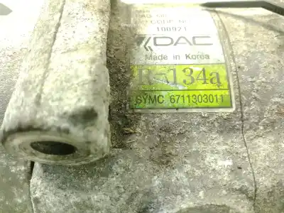 Second-hand car spare part air conditioning compressor for ssangyong korando (ck) 2.0 e-xdi oem iam references 6711303011  