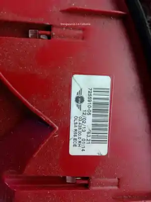 Second-hand car spare part right tailgate light for mini mini (r56) cooper oem iam references 725591005  