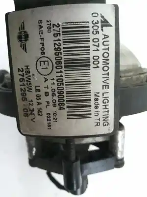 Second-hand car spare part right fog light for mini mini (r56) cooper oem iam references 0305071001  