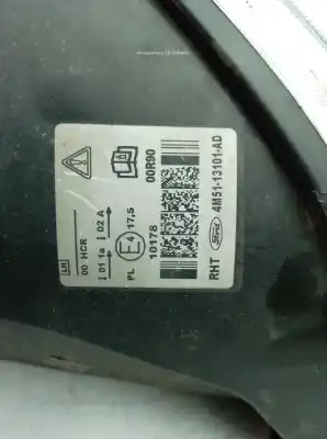 Second-hand car spare part left headlight for ford focus ii (da_, hcp, dp) 1.6 oem iam references 4m5113101ad  