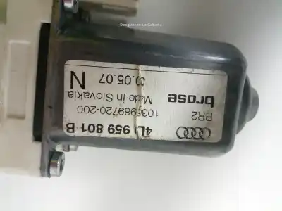 Peça sobressalente para automóvel em segunda mão elevador de vidros traseiro esquerdo por audi q7 (4lb) 3.0 tdi quattro referências oem iam 4l0959801b  