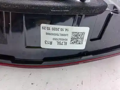 Peça sobressalente para automóvel em segunda mão farolim interior traseiro esquerdo por kia ceed (cd) 1.0 t-gdi referências oem iam 92403j7050  