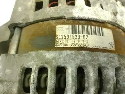 Peça sobressalente para automóvel em segunda mão alternador por bmw x5 (e70) xdrive 35 i referências oem iam 7591529  