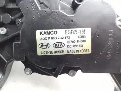 Pezzo di ricambio per auto di seconda mano motore tergicristallo posteriore per kia ceed fastback ed 12 2012 riferimenti oem iam 987001h000  