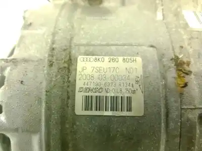 Second-hand car spare part air conditioning compressor for audi a5 (8t3) s5 quattro oem iam references 8k0260805h  