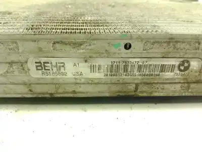 Peça sobressalente para automóvel em segunda mão radiador de água por bmw x5 (e70) xdrive 35 i referências oem iam 7533472  