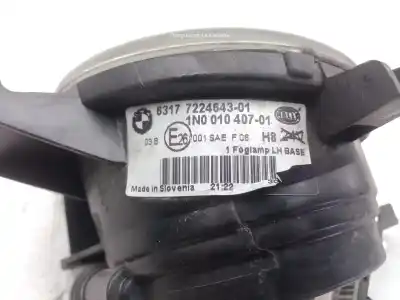 Peça sobressalente para automóvel em segunda mão farol / projetor de nevoeiro esquerdo por bmw x5 (e70) xdrive 30 d referências oem iam 6317722464301  