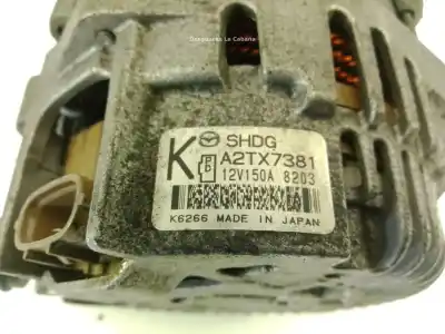 Pezzo di ricambio per auto di seconda mano alternatore per mazda cx-5 (kf) 2.2 d riferimenti oem iam a2tx7381  