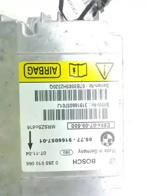 Peça sobressalente para automóvel em segunda mão centralina de airbag por bmw 1 (e81) 118 d referências oem iam 0285010066  