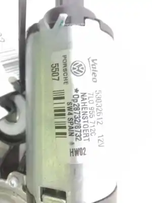 Pezzo di ricambio per auto di seconda mano motore tergicristallo posteriore per porsche cayenne (typ 9pa) turbo s riferimenti oem iam 7l0955712c  