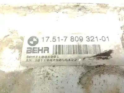 Peça sobressalente para automóvel em segunda mão intercooler por bmw x5 (e70) xdrive 30 d referências oem iam 1751780932101  