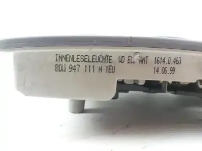 Pezzo di ricambio per auto di seconda mano luce interna per audi a4 b5 (8d2) 1.9 tdi riferimenti oem iam 8d0947111n  