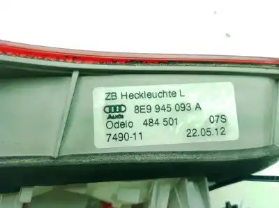 Pezzo di ricambio per auto di seconda mano luce di coda interna sinistra per audi a4 b7 (8ec) 2.0 tdi 16v riferimenti oem iam 8e9945093a  