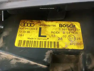 Peça sobressalente para automóvel em segunda mão farol / farolim esquerdo por audi a4 b5 (8d2) 1.9 tdi referências oem iam   
