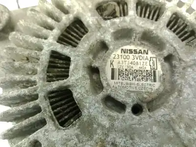 Second-hand car spare part alternator for nissan note (e12) 1.5 dci oem iam references 231003vdia  