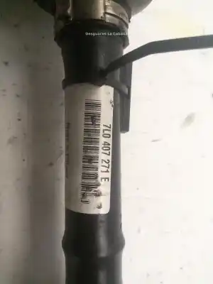 Peça sobressalente para automóvel em segunda mão transmissão dianteira direita por porsche cayenne (typ 9pa) turbo s referências oem iam 7l0407271e  