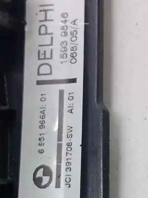 Peça sobressalente para automóvel em segunda mão botão / interruptor elevador vidro traseiro esquerdo por bmw 5 (e60) 2497 referências oem iam 6951966ai  