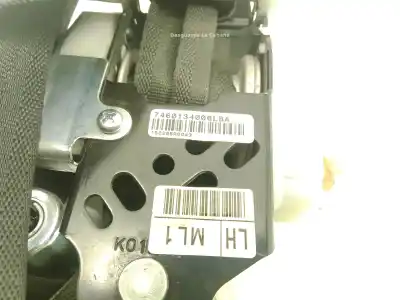 Second-hand car spare part front left seat belt for ssangyong korando (ck) 2.0 e-xdi oem iam references 746013400lba  