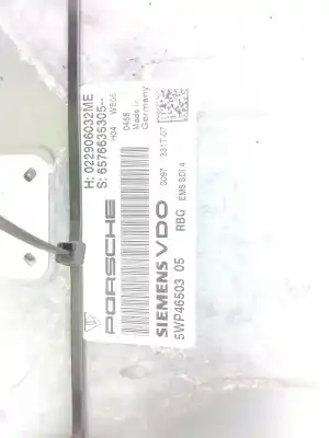 Pezzo di ricambio per auto di seconda mano centralina motore per porsche cayenne (typ 9pa) turbo s riferimenti oem iam 022906032me  