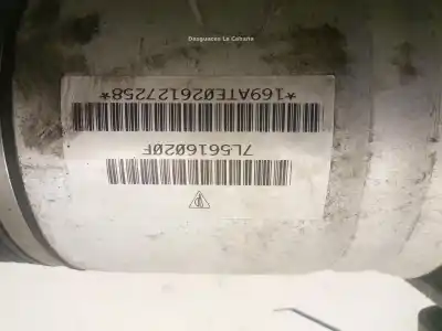Автозапчастина б/у задній амортизатор для porsche cayenne (typ 9pa) turbo s посилання на oem iam 7l5616020f  