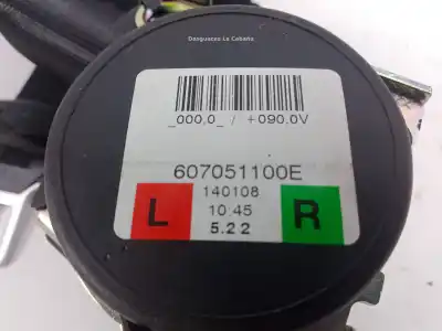 Peça sobressalente para automóvel em segunda mão cinto de segurança traseiro esquerdo por bmw x1 (e84) sdrive 16 d referências oem iam 607051100e  