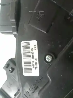 Автозапчасти б/у замок левой боковой двери за kia stonic (yb) 1.0 t-gdi ссылки oem iam 81410h8010  