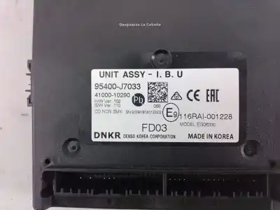 Pezzo di ricambio per auto di seconda mano comando multifunzione per kia ceed (cd) 1.0 t-gdi riferimenti oem iam 95400j7033  