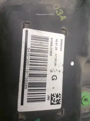 Peça sobressalente para automóvel em segunda mão depósito de aditivo fap adblue por kia ceed (cd) 1.6 crdi 136 referências oem iam 31500j7900  