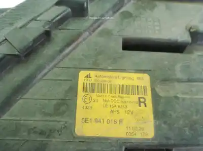 Pezzo di ricambio per auto di seconda mano faro anteriore destro per skoda octavia iii combi (5e5, 5e6) 2.0 tdi riferimenti oem iam 5e1941016e  