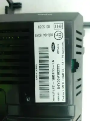 Second-hand car spare part display for ford focus turnier 1.0 ecoboost oem iam references f1ft18b955la  