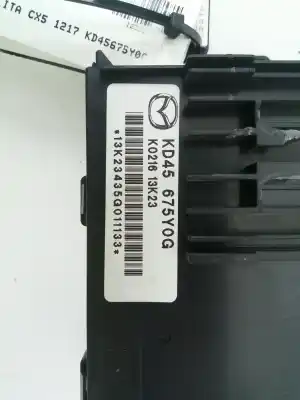 Автозапчастина б/у многофункційне управління для mazda cx-5 (ke) 2.2 style 2wd [2.2 ltr. - 110 kw turbodiesel cat] посилання на oem iam kd45675y0g  