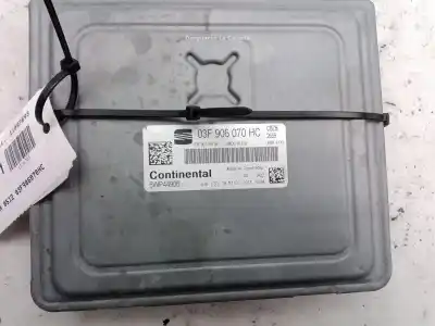 Pezzo di ricambio per auto di seconda mano centralina motore per seat leon (5f1) 1.2 tsi 86 cv / 63 kw riferimenti oem iam 03f906070hc  
