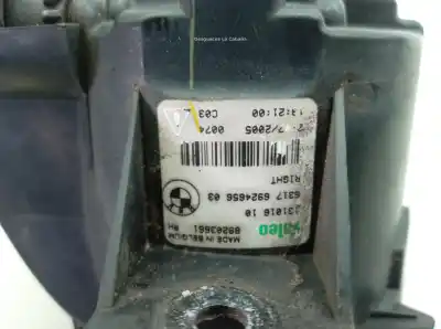 Peça sobressalente para automóvel em segunda mão farol / projetor de nevoeiro direito por bmw 1 (e87) 118 d referências oem iam 7489203661  