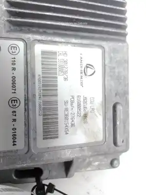 Автозапчасти б/у блок управления двигателем за dacia lodgy (js_) 1.6 lpg ссылки oem iam 616000522  