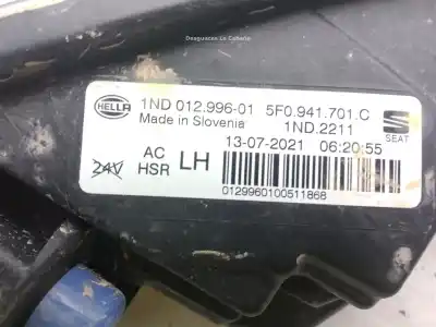 Peça sobressalente para automóvel em segunda mão farol / projetor de nevoeiro esquerdo por seat ateca (kh7) 2.0 tdi referências oem iam 5f941701c  