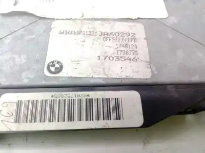 Peça sobressalente para automóvel em segunda mão centralina de motor uce por bmw 3 e46 sinvalor referências oem iam 1703546 1738775  
