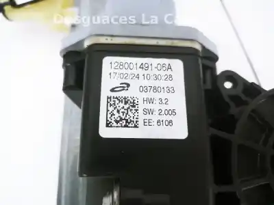 Second-hand car spare part passenger side right window regulator for smart forfour fastback (453) 0.9 (453.044. 453.053) oem iam references a4537205200  