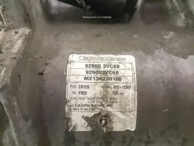 Second-hand car spare part air conditioning compressor for nissan note (e12) 1.5 dci oem iam references 926003vc6b  