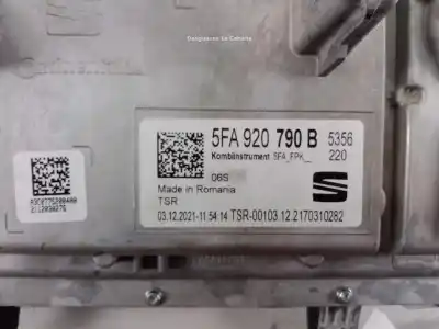 Peça sobressalente para automóvel em segunda mão quadrante por cupra formentor (km7, kmp) 1.5 tsi referências oem iam 5fa920790b  