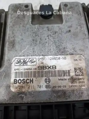 Автозапчасти б/у БЛОК УПРАВЛЕНИЯ ДВИГАТЕЛЕМ за FORD FOCUS  ссылки OEM IAM 6M5112A650NB  