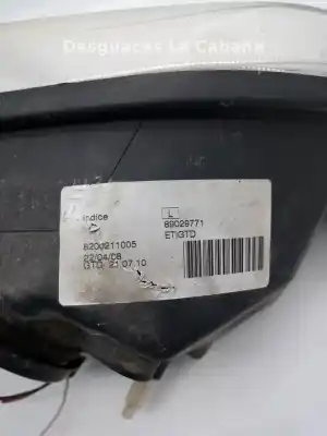 Автозапчастина б/у ліва фара для dacia logan mcv (ks_) 1.5 dci (ks0w) посилання на oem iam   