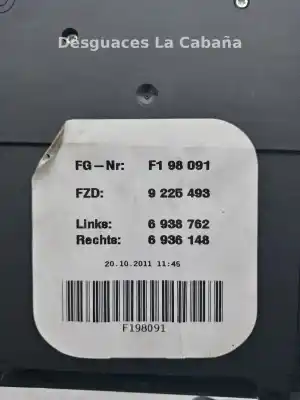 Peça sobressalente para automóvel em segunda mão luz interior por bmw 3 (e90) 316 i referências oem iam 9225493-01  