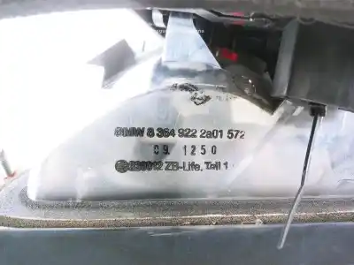 Second-hand car spare part right tailgate light for bmw 3 (e46) 320 d oem iam references 8364922  