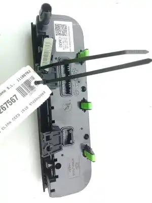 Peça sobressalente para automóvel em segunda mão comando de sofagem (chauffage / ar condicionado)  por kia ceed (cd) 1.6 crdi 136 referências oem iam 97250j7301  