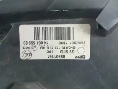 Second-hand car spare part right headlight for citroen jumpy (vf7) 1.6 hdi 90 16v oem iam references 899011618163  